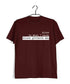 2 ALONE IS WHAT I HAVE. ALONE PROTECTS ME TV Series Casual Graphic Printed T-Shirt for Men